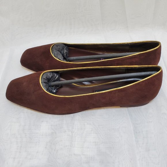 Steve Madden Brown Suede Shoes Flat Size 8 - Picture 5 of 11
